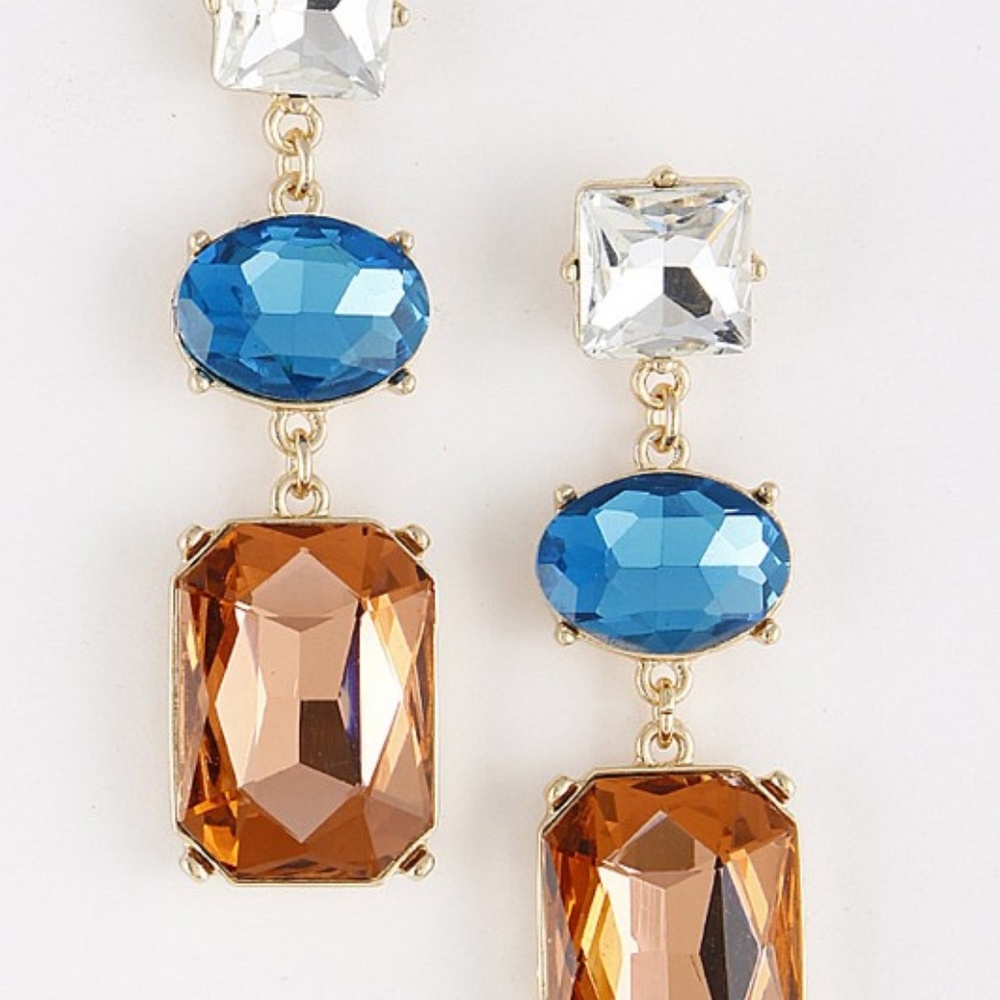 Gemstone Luxe Earrings